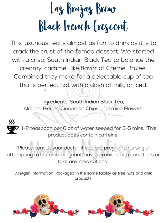 Black French Crescent Tea