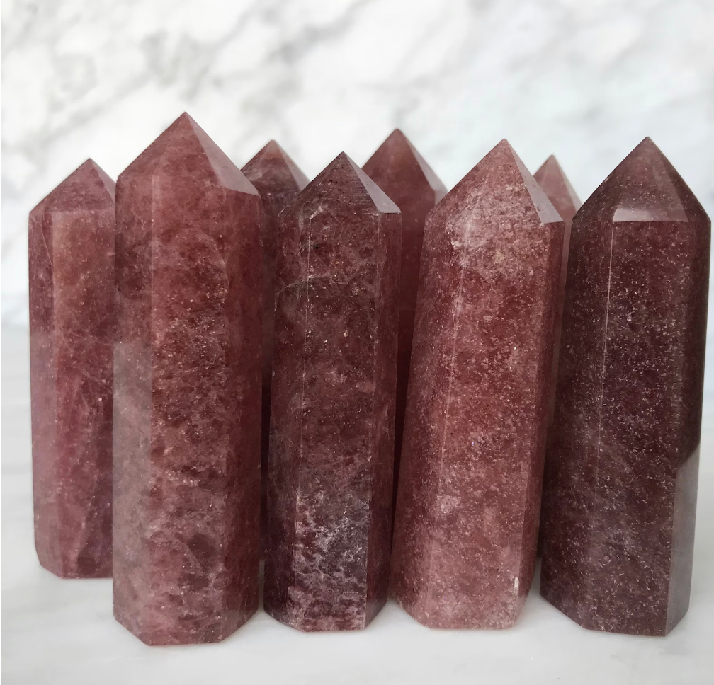 Strawberry Quartz Towers