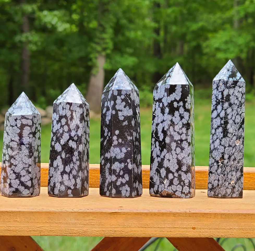Snowflake Obsidian Tower