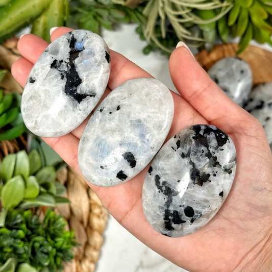 Rainbow Moonstone Palmstone