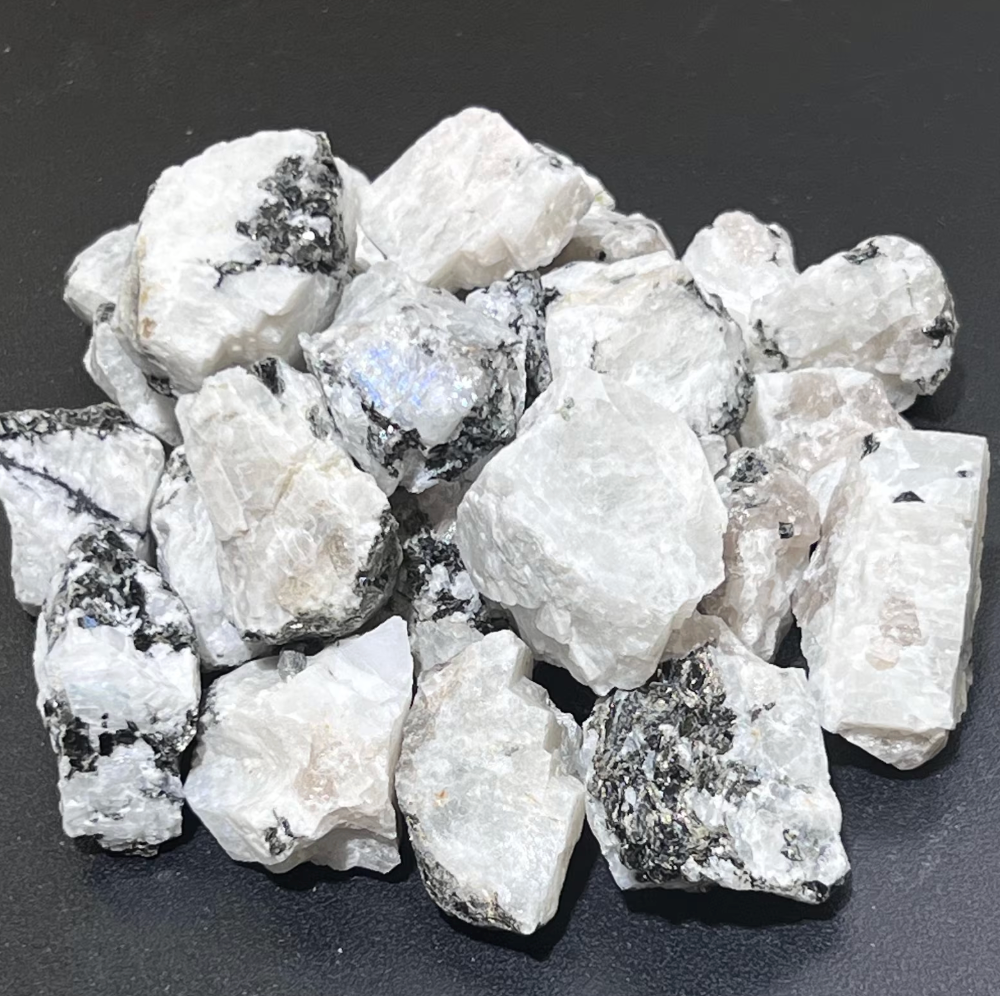 Raw Rainbow Moonstone