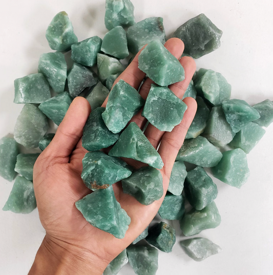 Raw Green Aventurine