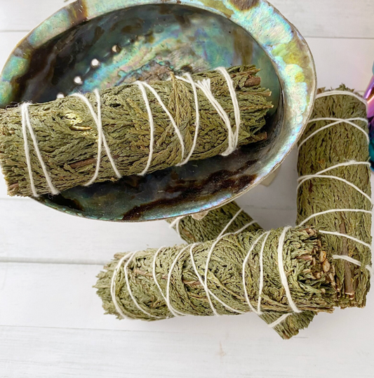 Cedar Herb Wand