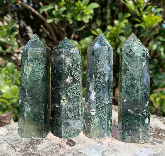 Moss Agate Towers