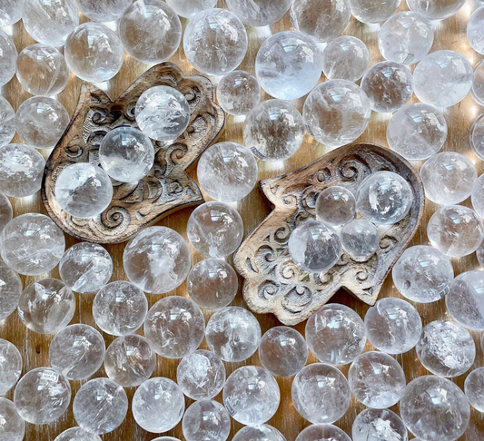 Brazilian Lemurian Quartz Mini Sphere
